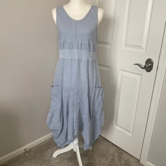 Neiman Marcus | Dresses | Neiman Marcus Light Blue Linen Blend Dress Size Large | Poshmark Neiman Marcus | Dresses | Neiman Marcus Light Blue Linen Blend Dress Size Large | Poshmark